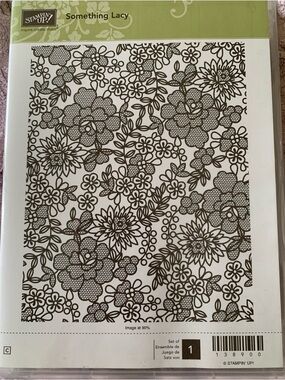 Stampin' Up! Something Lacy. New